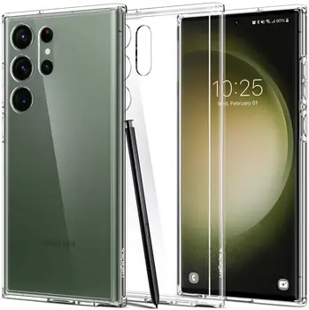 Чехол SGP Ultra Hybrid для Samsung Galaxy S23 Ultra Crystal Clear