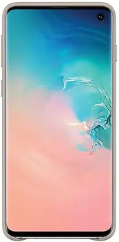 Чехол Samsung G973 Galaxy S10 Leather Cover Gray (EF-VG973LJEG)