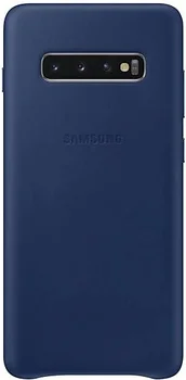 Чехол Samsung G975 Galaxy S10 Plus Leather Cover Navy (EF-VG975LNEG)