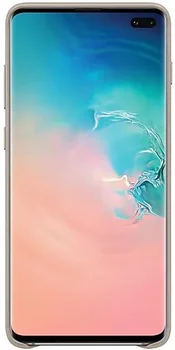 Чехол Samsung G975 Galaxy S10 Plus Leather Cover Gray (EF-VG975LJEG)