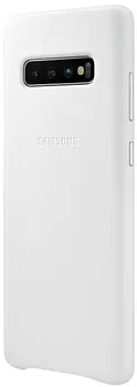 Чехол Samsung G975 Galaxy S10 Plus Leather Cover White (EF-VG975LWEG)