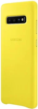 Чехол Samsung G975 Galaxy S10 Plus Leather Cover Yellow (EF-VG975LYEG)