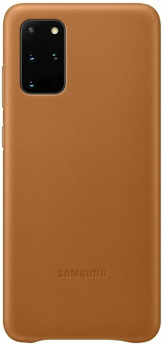 Чохол Samsung G985 Galaxy S20+ Leather Cover Brown (EF-VG985LAEG)