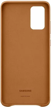 Чехол Samsung G985 Galaxy S20+ Leather Cover Brown (EF-VG985LAEG)