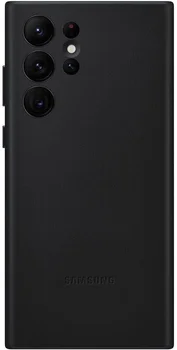 Чехол Samsung Leather Case для Samsung Galaxy S22 Ultra Black (EF-VS908LBEG)