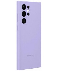 Чехол Samsung Silicone Case для Samsung Galaxy S22 Ultra Lavender (EF-PS908TVEGRU)