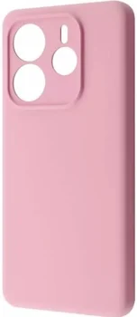Чехол Silicone Case Full Xiaomi Redmi Note 14 5G Pink