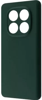 Чехол Silicone Case Full Xiaomi Redmi Note 14 Pro 5G/Poco X7 Green