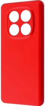Чехол Silicone Case Full Xiaomi Redmi Note 14 Pro 5G/Poco X7 Red