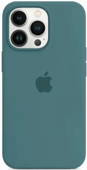 Чохол Silicone Case [Plastic Box] для iPhone 13 Pro Max Pine Needle Green