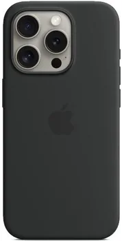 Чехол Silicone Case [Plastic Box] для iPhone 15 Pro Black