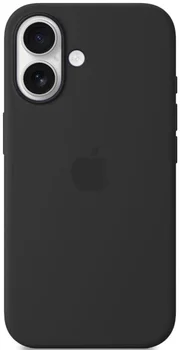Чехол Silicone Case [Plastic Box] для iPhone 16 Black
