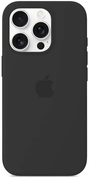 Чехол Silicone Case [Plastic Box] для iPhone 16 Pro Black