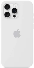 Чехол Silicone Case [Plastic Box] для iPhone 16 Pro Max White