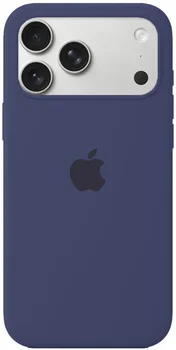 Чохол Silicone Case [Plastic Box] для iPhone 17 Pro Max Navy Blue