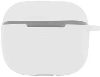 Чехол Silicone Case with Fibra AirPods 4 White