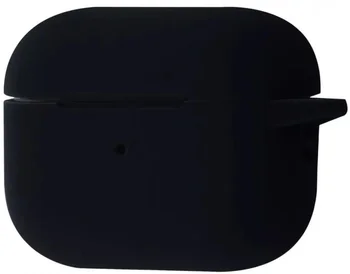 Чехол Silicone Case with Fibra AirPods Pro 2 Black