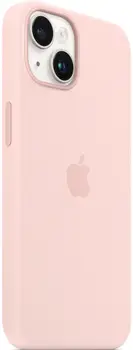 Чохол Silicone Case with MagSafe and Animation [Colorless] для iPhone 14 Chalk Pink