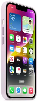 Чохол Silicone Case with MagSafe and Animation [Colorless] для iPhone 14 Lilac