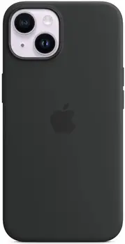 Чохол Silicone Case with MagSafe and Animation [Colorless] для iPhone 14 Midnight