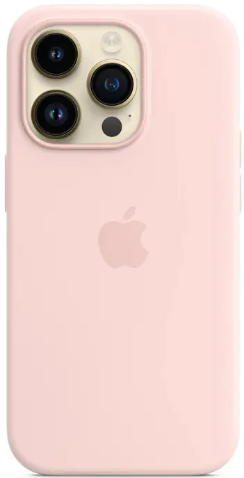 Чохол Silicone Case with MagSafe and Animation [Colorless] для iPhone 14 Pro Chalk Pink