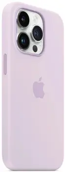 Чехол Silicone Case with MagSafe and Animation [Colorless] для iPhone 14 Pro Lilac