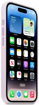 Чехол Silicone Case with MagSafe and Animation [Colorless] для iPhone 14 Pro Lilac
