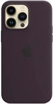 Чохол Silicone Case with MagSafe and Animation [Colorless] для iPhone 14 Pro Max Elderberry