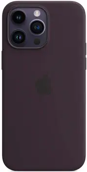 Чохол Silicone Case with MagSafe and Animation [Colorless] для iPhone 14 Pro Max Elderberry