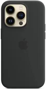 Чохол Silicone Case with MagSafe and Animation [Colorless] для iPhone 14 Pro Midnight