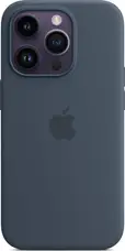 Чохол Silicone Case with MagSafe and Animation [Colorless] для iPhone 14 Pro Storm Blue