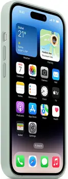 Чехол Silicone Case with MagSafe and Animation [Colorless] для iPhone 14 Pro Succulent