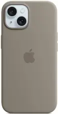 Чохол Silicone Case with MagSafe and Animation [Colorless] для iPhone 15 Clay