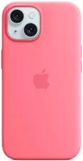Чохол Silicone Case with MagSafe and Animation [Colorless] для iPhone 15 Pink