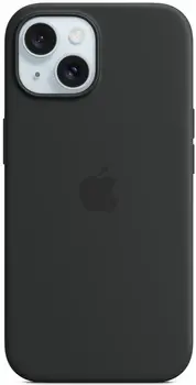 Чохол Silicone Case with MagSafe and Animation [Colorless] для iPhone 15 Plus Black