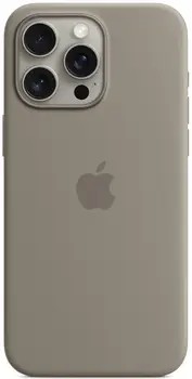 Чохол Silicone Case with MagSafe and Animation [Colorless] для iPhone 15 Pro Clay