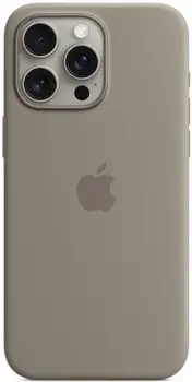 Чохол Silicone Case with MagSafe and Animation [Colorless] для iPhone 15 Pro Max Clay