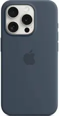 Чохол Silicone Case with MagSafe and Animation [Colorless] для iPhone 15 Pro Storm Blue