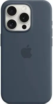 Чохол Silicone Case with MagSafe and Animation [Colorless] для iPhone 15 Pro Storm Blue