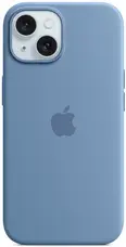 Чохол Silicone Case with MagSafe and Animation [Colorless] для iPhone 15 Winter Blue