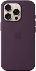 Чохол Silicone Case with MagSafe and Animation [Colorless] для iPhone 16 Pro Max Plum