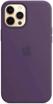 Чохол Silicone Case with MagSafe and Animation для iPhone 12 Pro Max Amethyst