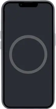 Чехол Silicone Case with MagSafe and Animation для iPhone 13 Midnight