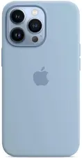 Чохол Silicone Case with MagSafe and Animation для iPhone 13 Pro Blue Fog