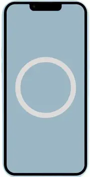 Чохол Silicone Case with MagSafe and Animation для iPhone 13 Pro Max Blue Fog