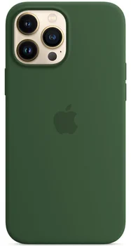 Чохол Silicone Case with MagSafe iPhone 13 Pro Clover