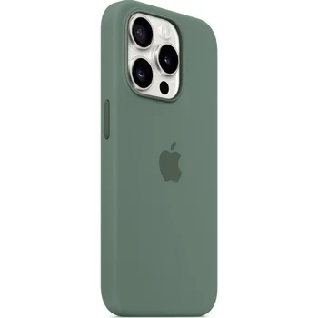 Чехол Silicone Case with MagSafe iPhone 15 Pro Cypress