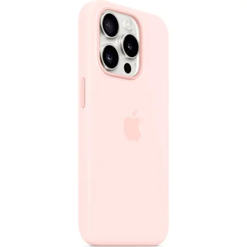 Чехол Silicone Case with MagSafe iPhone 15 Pro Light Pink