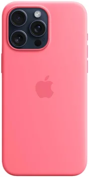 Чехол Silicone Case with MagSafe iPhone 15 Pro Max Pink
