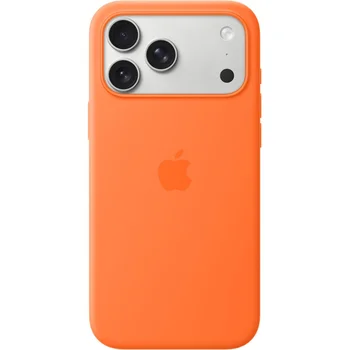 Чохол Silicone Case with MagSafe iPhone 17 Pro Max Orange